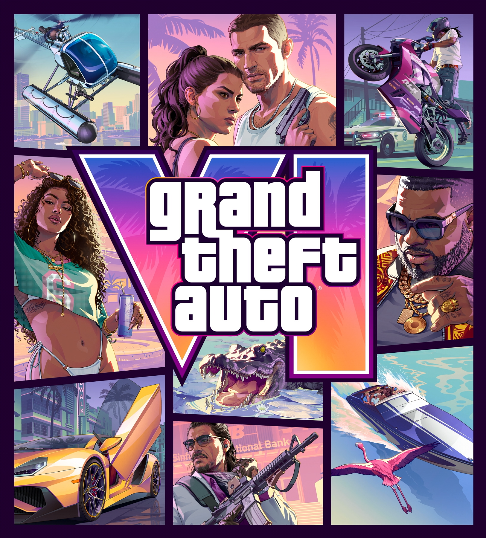 GTA6公式カバーアート
